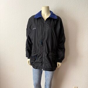 Vintage Columbia Black Zip Up Jacket Women’s Size L